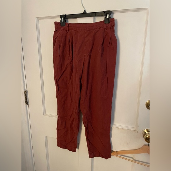 Cinema Club L women’s maroon pants - Picture 1 of 3